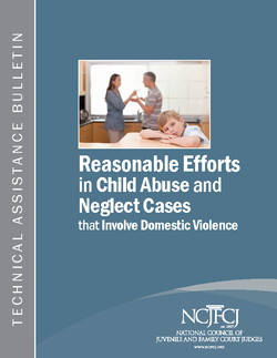 Cover Photo for Reasonable Efforts in Child Abuse and Neglect Cases that Involve Domestic Violence